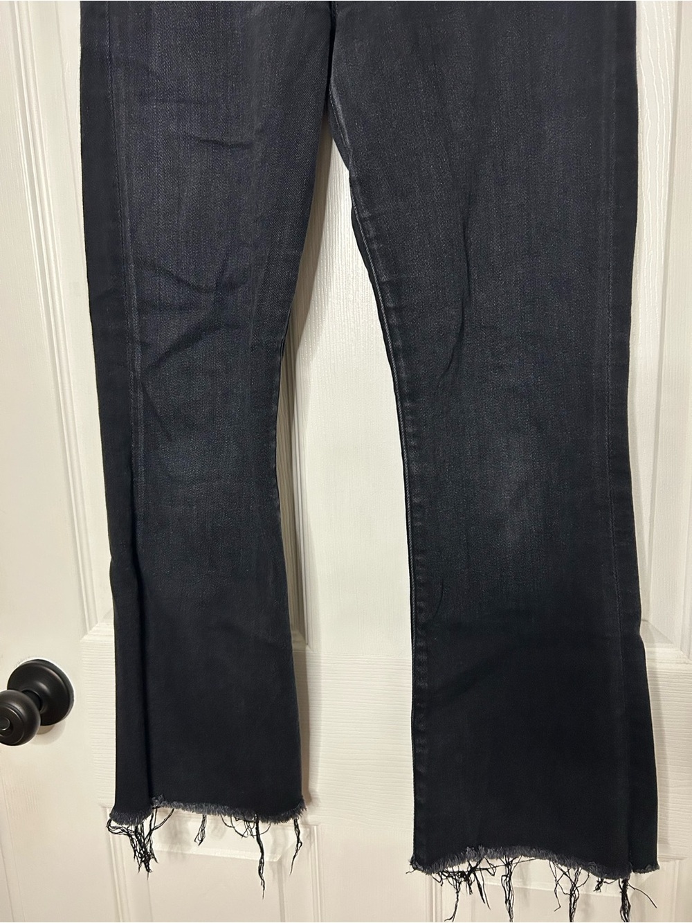 Mother The Hustler Ankle Fray Jeans Encounters at Night - Picture 7 of 13